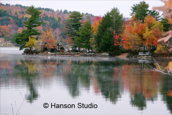 Newfound Lake, NH - Pilot Point - Fall - Near